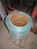 (4) ROLLS OF POLYBANDING & TENSIONER