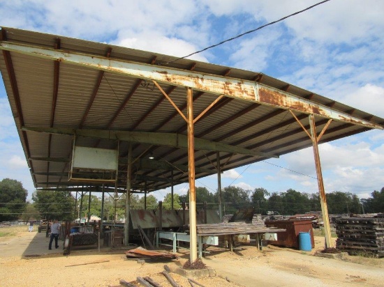 105' X 60' ALL STEEL T-SHED