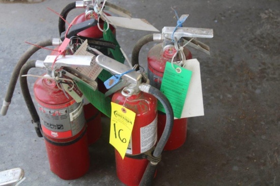 (5) FIRE EXTINGUSHERS