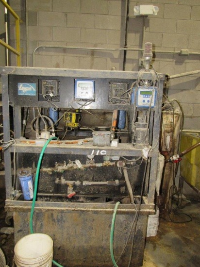 CHEMICAL SPRAY BOX AFTER PLANER INCLUDES PUMP UNIT