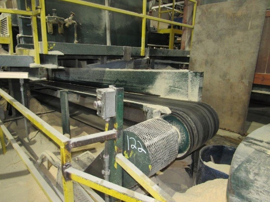 18 INCH X 36 FOOT BELT CONVEYOR UNDER TRIMMER