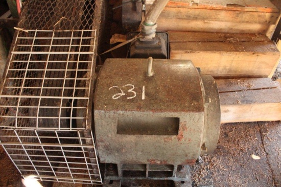 125 HP ELECTRIC MOTOR (NO PLATE)