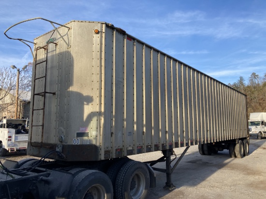 2000 Peerless Type 45 CTS; 45'-96" aluminum tandem axle open-top trailer; s