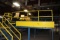 5 STRAND 12 FT X 42 FT GREEN CHAIN W/  24 IN WIDE BELT CONVEYOR BUILT IN