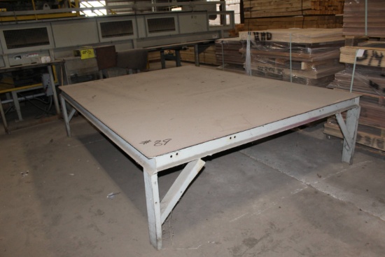 7 FT X 10 FT X 28 IN STEEL PLATFORM