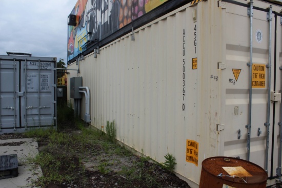 SHIPPING CONTAINER 40 FT X 8 FT X 9 FT 6 IN H