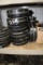 (10) 10 IN CASTER WHEELS