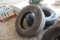 USED 295/75R22.5 TIRE MOUNTED ON STEEL RIM