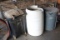 (3) WASTE CANS