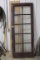 WOOD FRAME GLASS DOOR