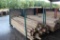 STEEL LUMBER CART, 2 SECTIONS, 43 IN WIDE PACKS