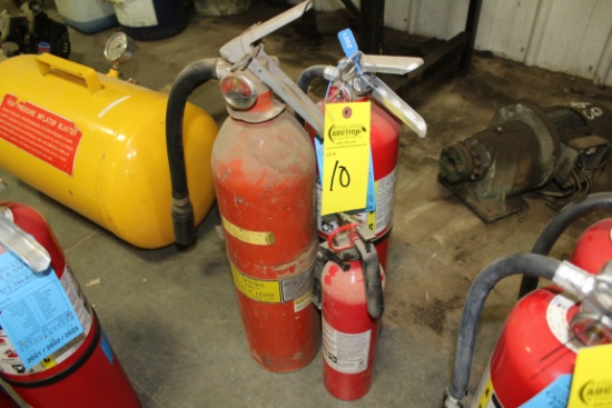 (3) FIRE EXTINGUISHERS