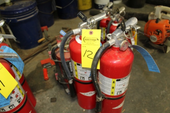 (3) FIRE EXTINGUISHERS