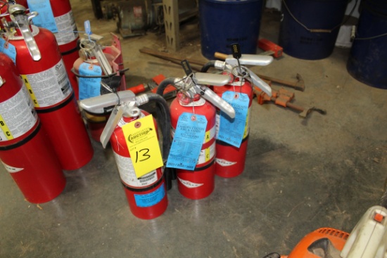 (3) FIRE EXTINGUISHERS