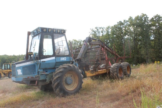 1989 ROTTNE RAPID 6 WD LOG FORWARDER, 11771 HRS SN R20727