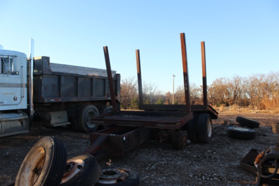 SNG PUP LOG TRAILER - WHEELS INCLUDED
