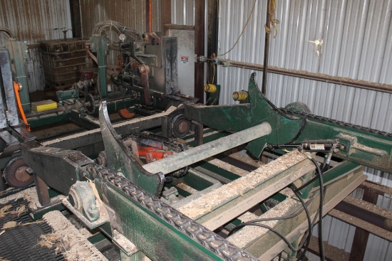 6 FT 3 IN X 50 FT LOG DECK W/ STOP & LOADER HYD DR