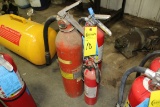 (3) FIRE EXTINGUISHERS