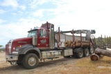 2019 WESTERN STAR  LOG TRUCK W/ DETROIT ENGINE, DROP AXLE, AUTOMATIC ALLISON TRANS, VEH FAM: LDTN2VO