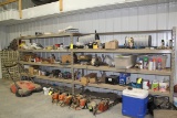 METAL SHELVING - (2) 24 IN X 8 FT SECTIONS