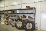 (2) SHELVING UNITS 30 IN X 8 FT X 8 FT