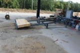 3 STR 6 FT 2 IN X 16 FT DECLINE DECK W/ DEAD ROLLS, FIXED STOPS