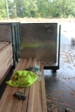 STEEL LUMBER CART, 2 SECTIONS, 43 IN WIDE PACKS