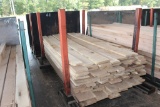 STEEL LUMBER CART, 2 SECTIONS, 46 IN WIDE PACKS