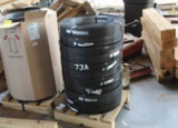 (11) ROLLS 1/2 IN STEEL BANDING