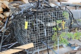 WIRE CRATE W/ SCRAP BANDING