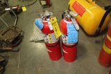 (2) FIRE EXTINGUISHERS