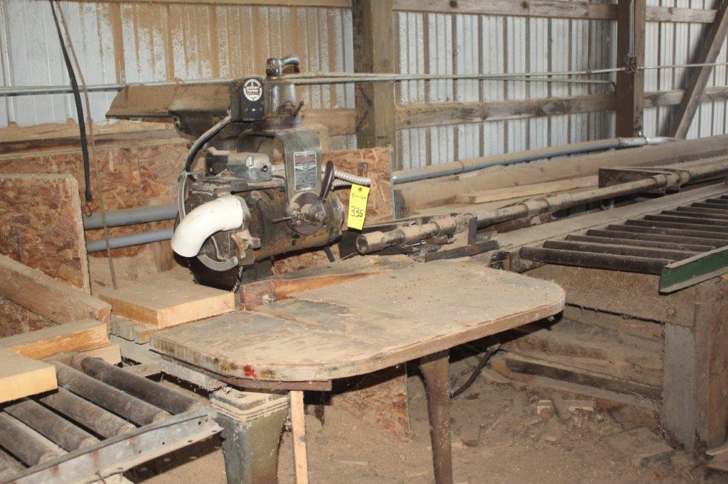 Walker turner radial arm saw deals