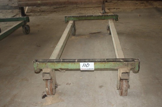 42in x 7ft 3in Steel Lumber Cart