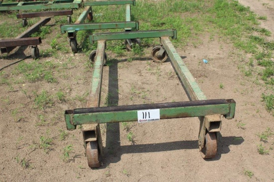 42in x 7ft 3in Steel Lumber Cart
