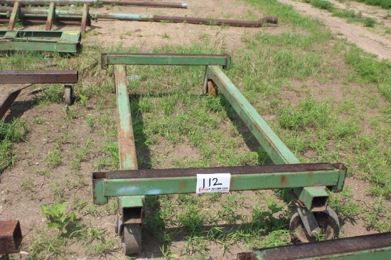 42in x 7ft 3in Steel Lumber Cart