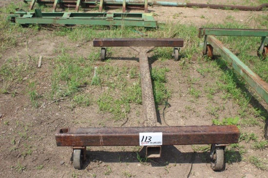 42in x 7ft 3in Steel Lumber Cart