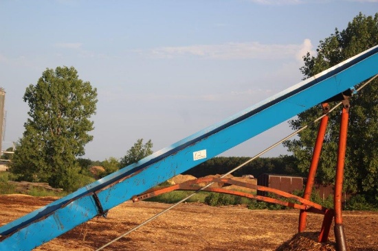 55ft Patz Barn Sweep Conveyor w/ Elec Dr