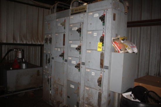 Allen Bradley 1200 Amp MCC 13 Buckets