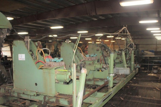 HMC 4HB 40in Right Hand Carriage, Controls, Silvatech Setworks, Mdl AC40BD, 58ft Track, S/N 559-94
