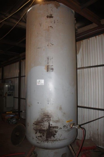 Large Vertical Air Tank
