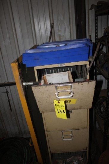 Steel Cabinet w/ Hyd Hose Fitting