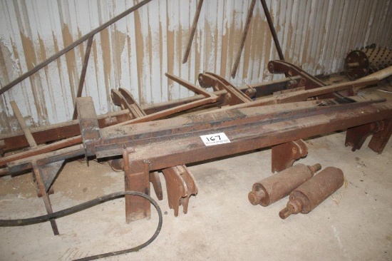 (2) Morbark - 640 Bull Wheels, Misc Steel, etc.