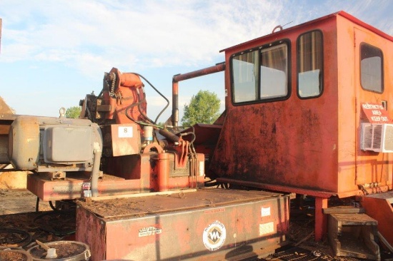 Morbark 640 Debarker, Cab Controls, 100hp Motor on Head