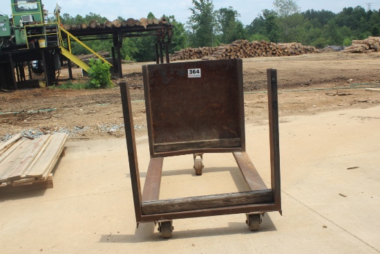 47in x 77in Steel Lumber Cart -Location 56 State Route 15, Lawrenceburg, TN, 38464 ;Tax Rate 9.75%