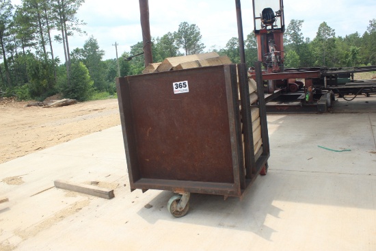 46 in x 50in Steel Lumber Cart -Location 56 State Route 15, Lawrenceburg, TN, 38464 ;Tax Rate 9.75%