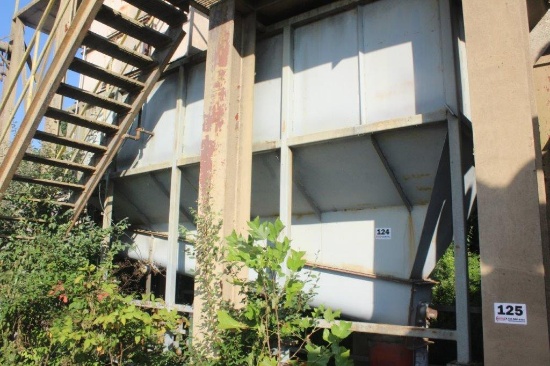 Steel Structure that Supports Hammer Mill Only