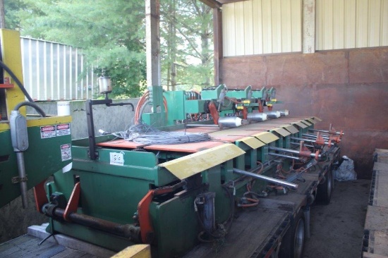 HTE Optimizing Edger w/Infeed, Outfeed, Scanner, Control Panel, This Unit is Currently Sitting on 2