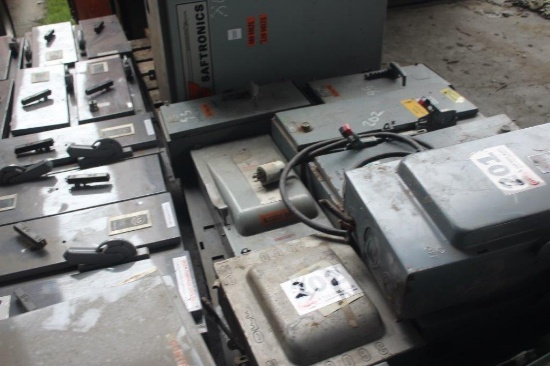 (6) 30-100 Amp Disconnect, Some are Disconnect/Starter Combos