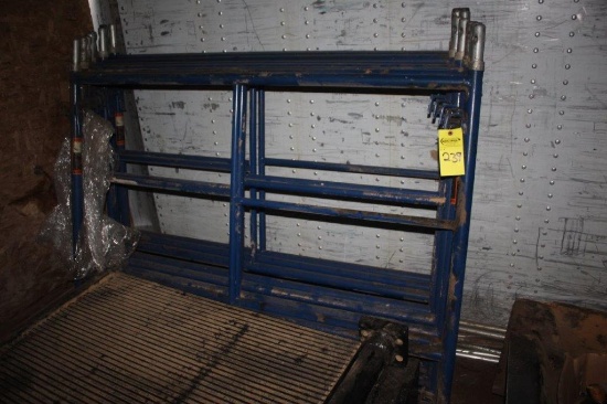 (8) Section of Scaffolding w/Braces