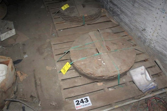 (5) Pallets w/30in dia Gang Edger Sawblades